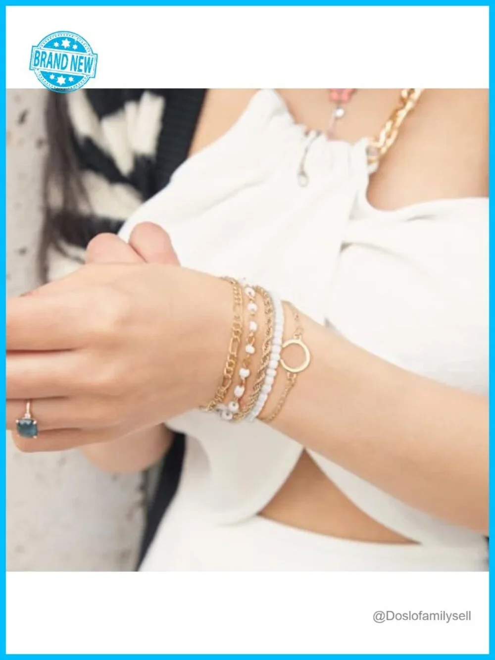 33 Pcs Stackable Chunky Dainty Bangles Set Alloy Mix Metal Bracelets